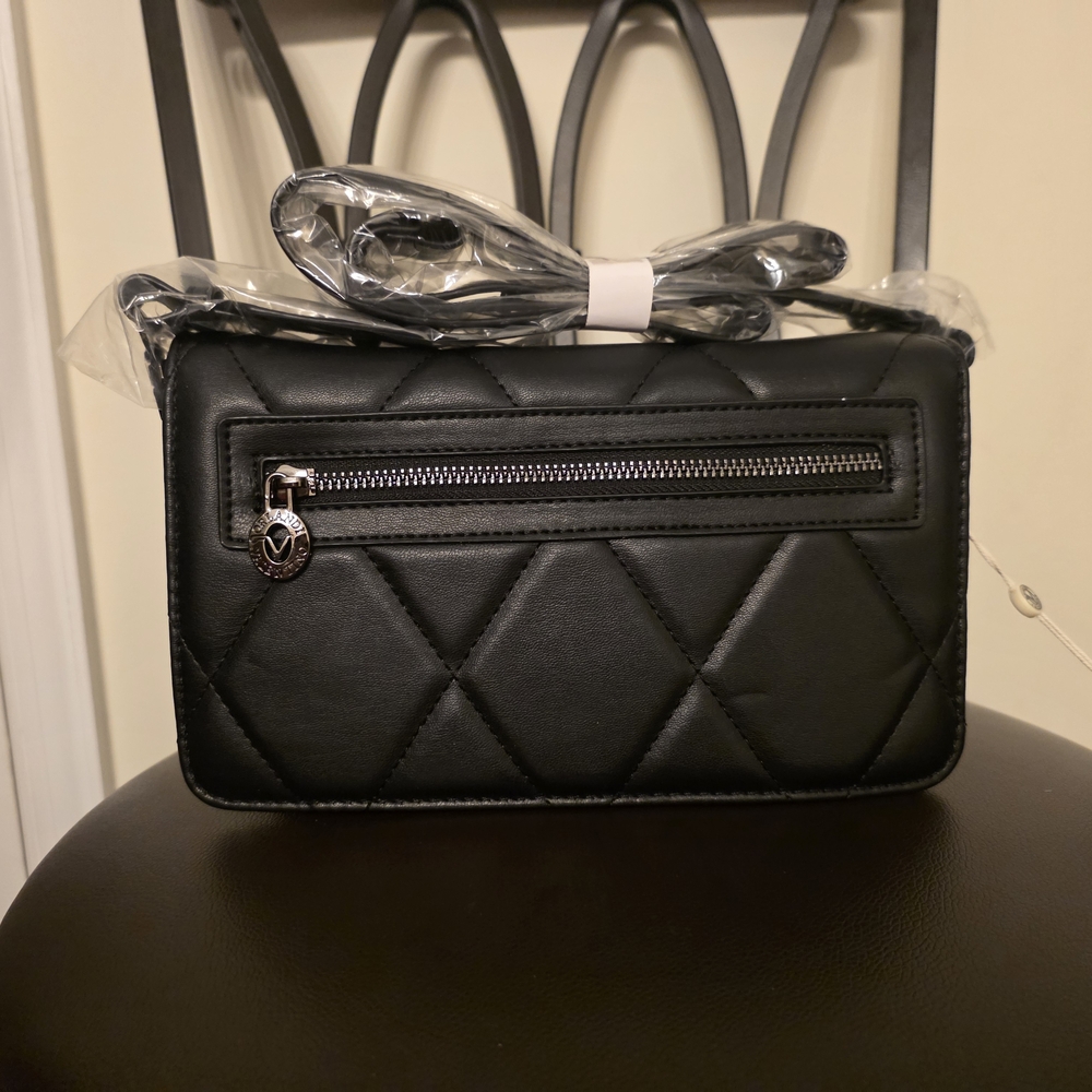 NWT Valentino Orlandi Black Crossbody Bag - Picture 4 of 10